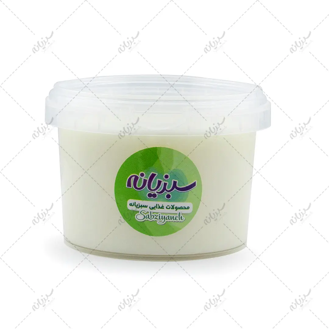 ماست ساده ظرف 310 طب پلاست